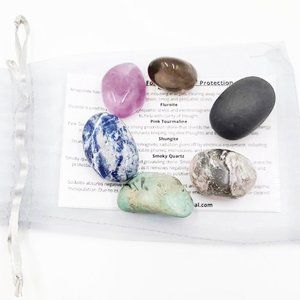 Tin Foil Hat  - EMF Protection Stone Set